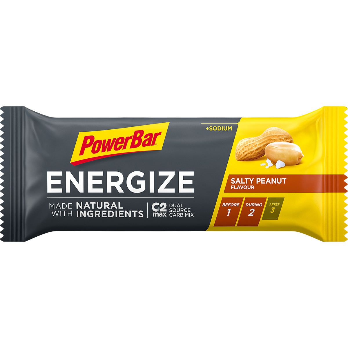 PowerBar Energize Salty Peanut Repen 25 stuks