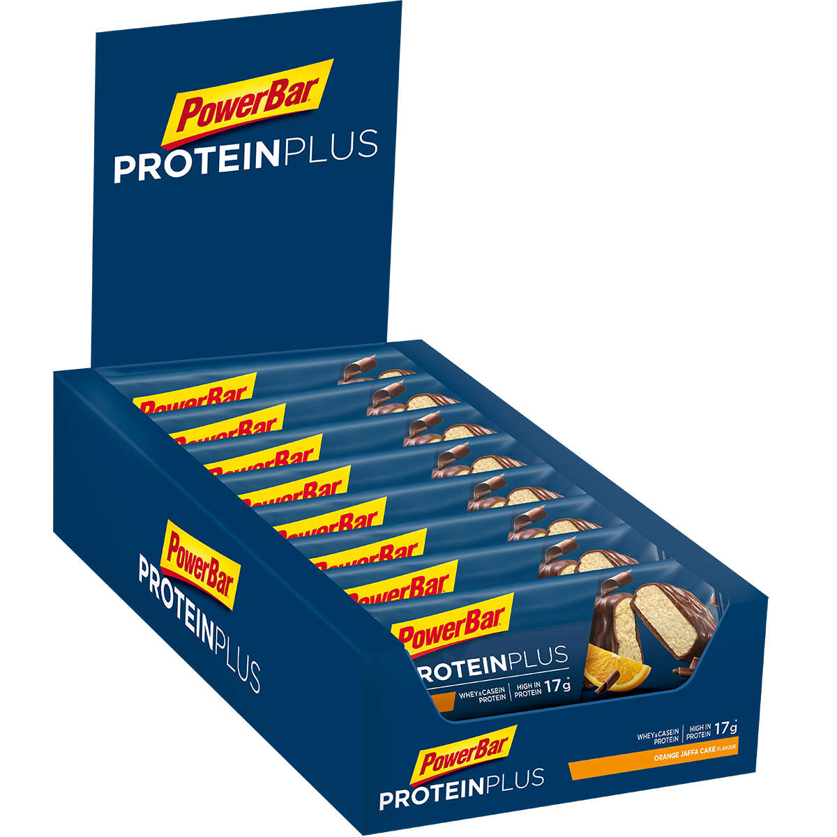PowerBar Protein Plus 30% Orange Jaffa Cake Repen 15 stuks