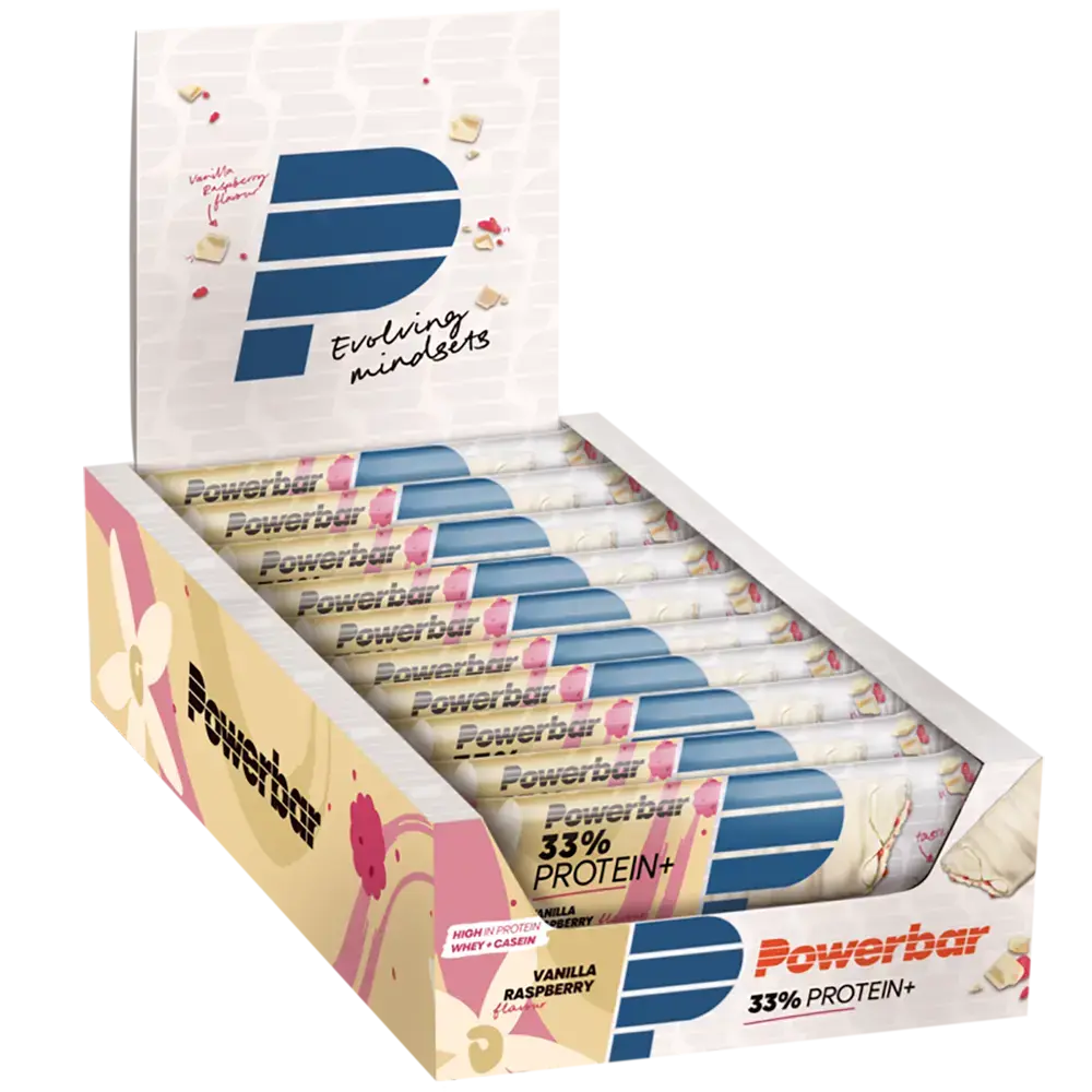 PowerBar Protein Plus 33% Vanilla-Raspberry Repen 10 stuks