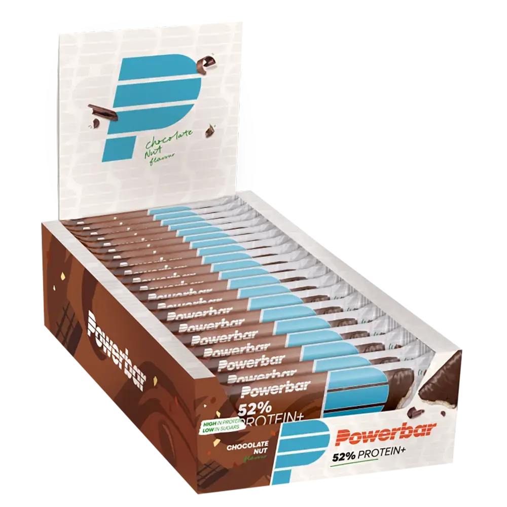 PowerBar Protein Plus 52% Chocolate Nut Repen 20 stuks