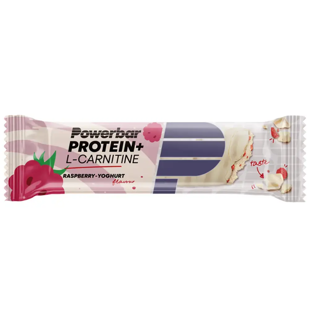 PowerBar Protein Plus L-Carnitine Raspberry-Yoghurt Repen 30 stuks