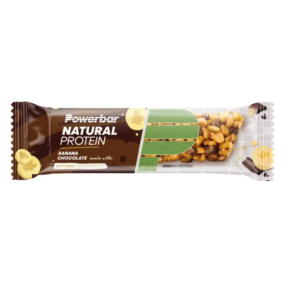 PowerBar Natural Protein Banana Chocolate Repen 18 stuks