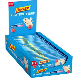PowerBar ProteinPlus Fibre Sportrepen Aardbei/Yoghurt 24 stuks