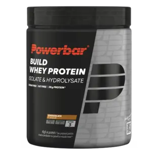 PowerBar Build Whey Protein Isolate en Hydroisolate Poeder Chocolate 550g