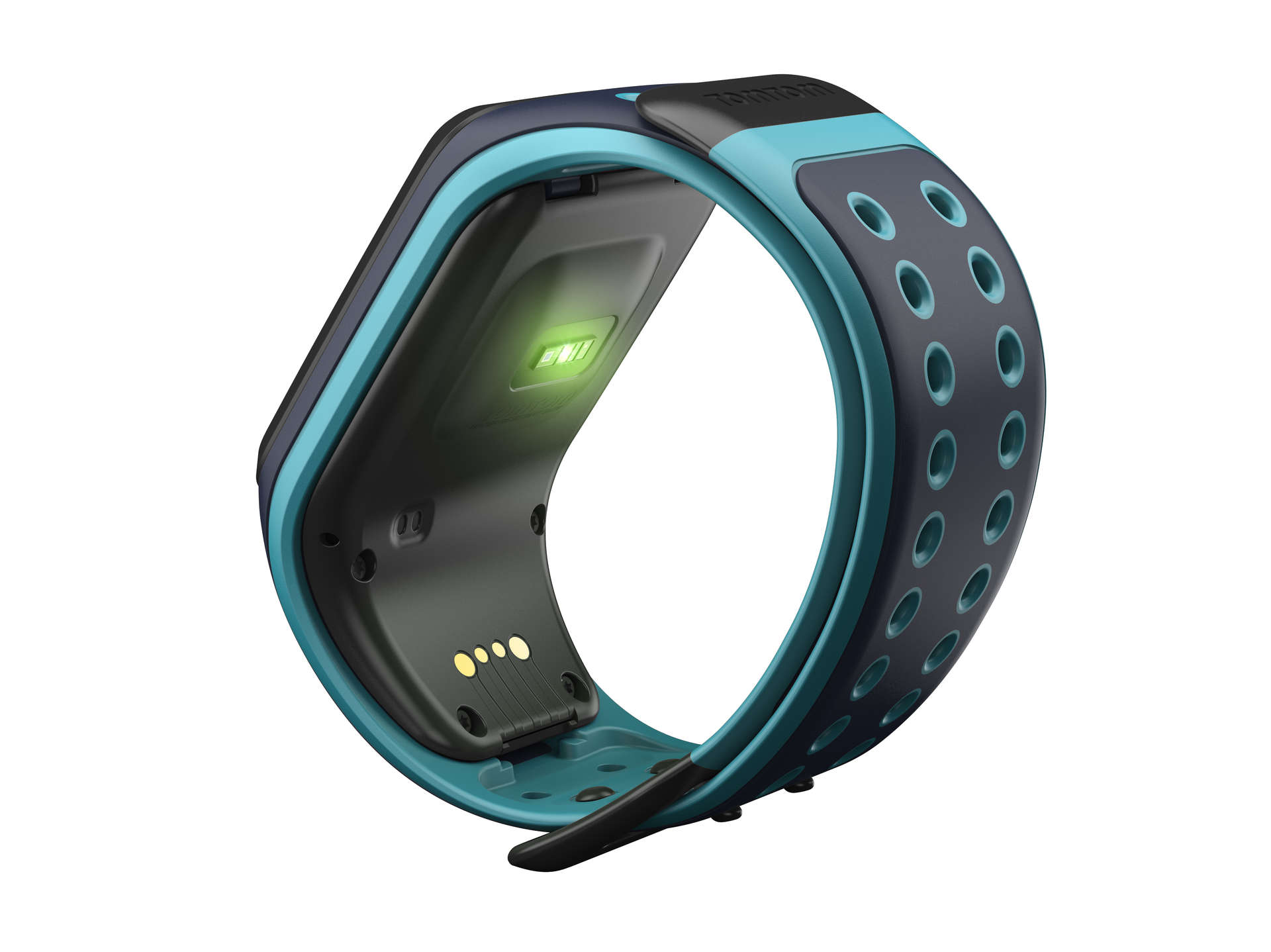 TomTom Runner 2 Cardio + Music GPS-horloge Blauw