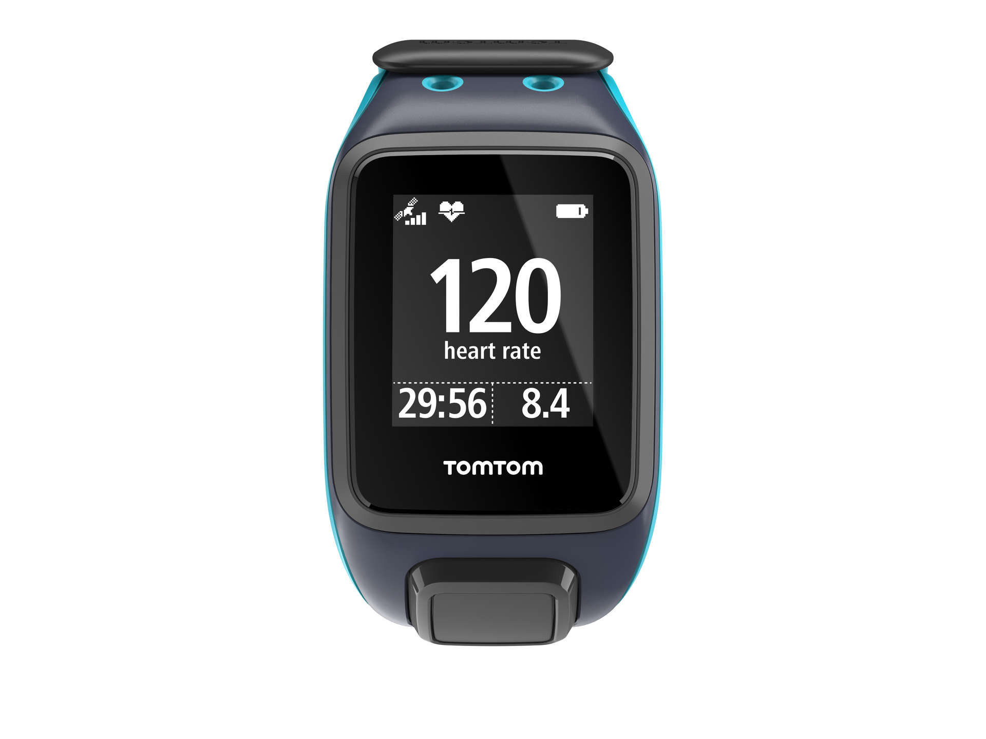 TomTom Runner 2 Cardio GPShorloge Blauw koop je bij