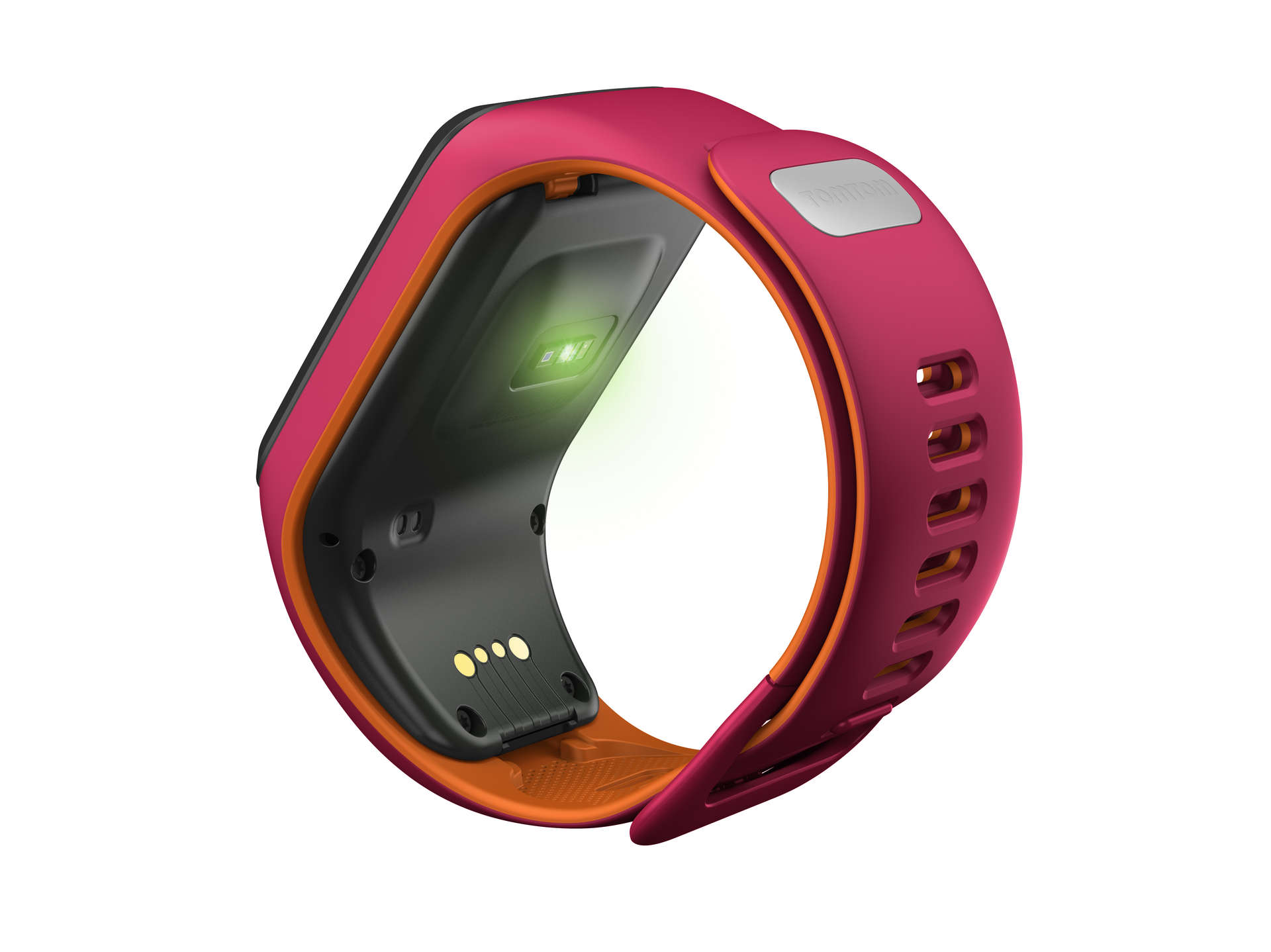 TomTom Runner 3 Cardio Small GPS-horloge Roze/Oranje