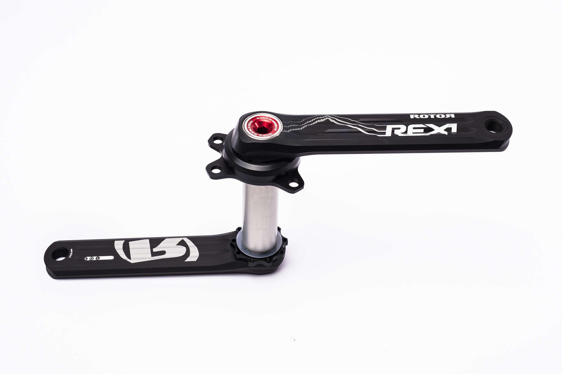 Rotor Rex 1.1 X1 BCD76 MTB Crankset Zwart