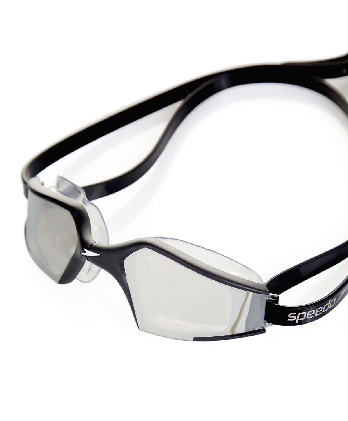 Speedo Aquapuls Max Mirror 2 Zwembril Zwart/Zilver