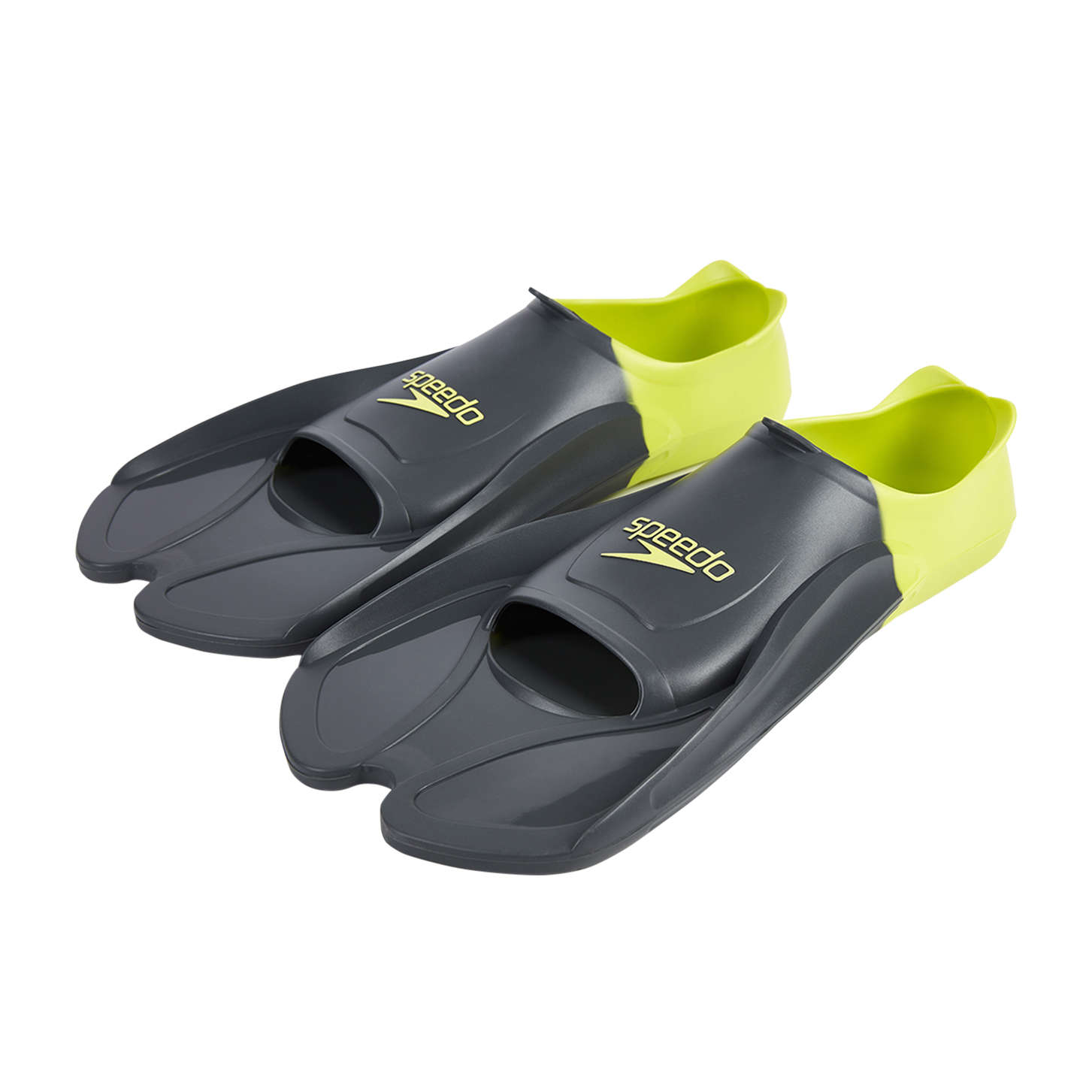 Speedo Training Fin Flippers Grijs/Groen koop je bij