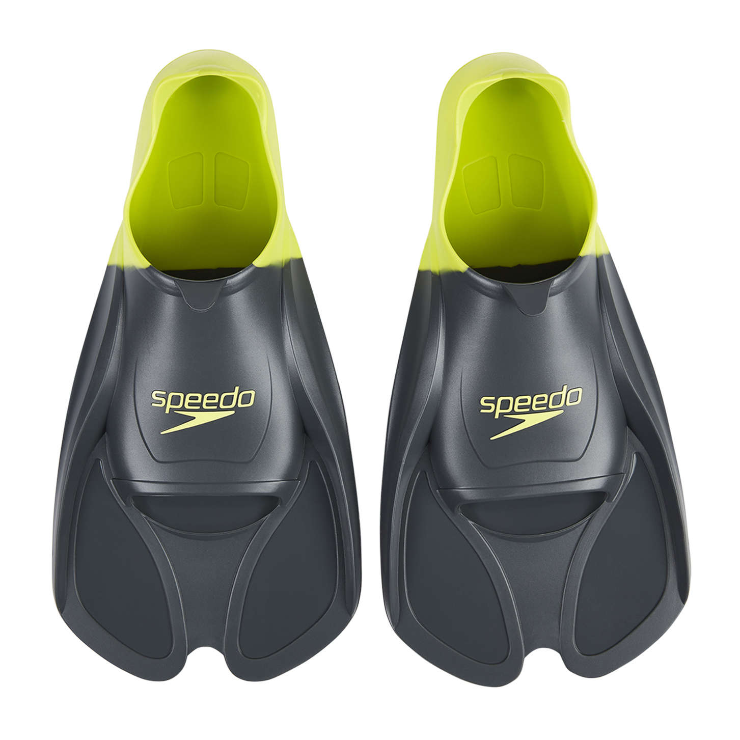 Speedo Training Fin Flippers Grijs/Groen koop je bij