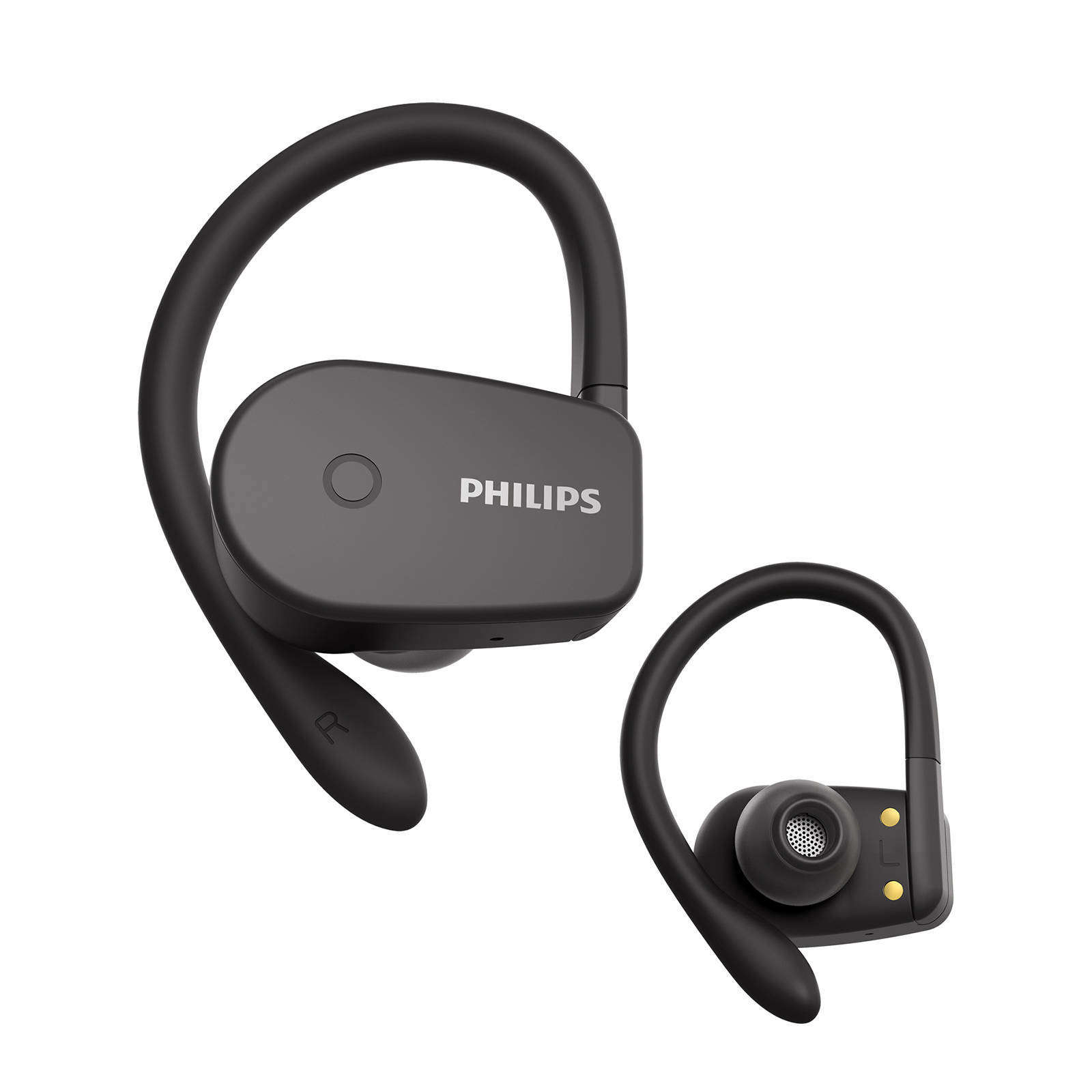 Philips Go Sports True Wireless In-Ear Koptelefoon Zwart