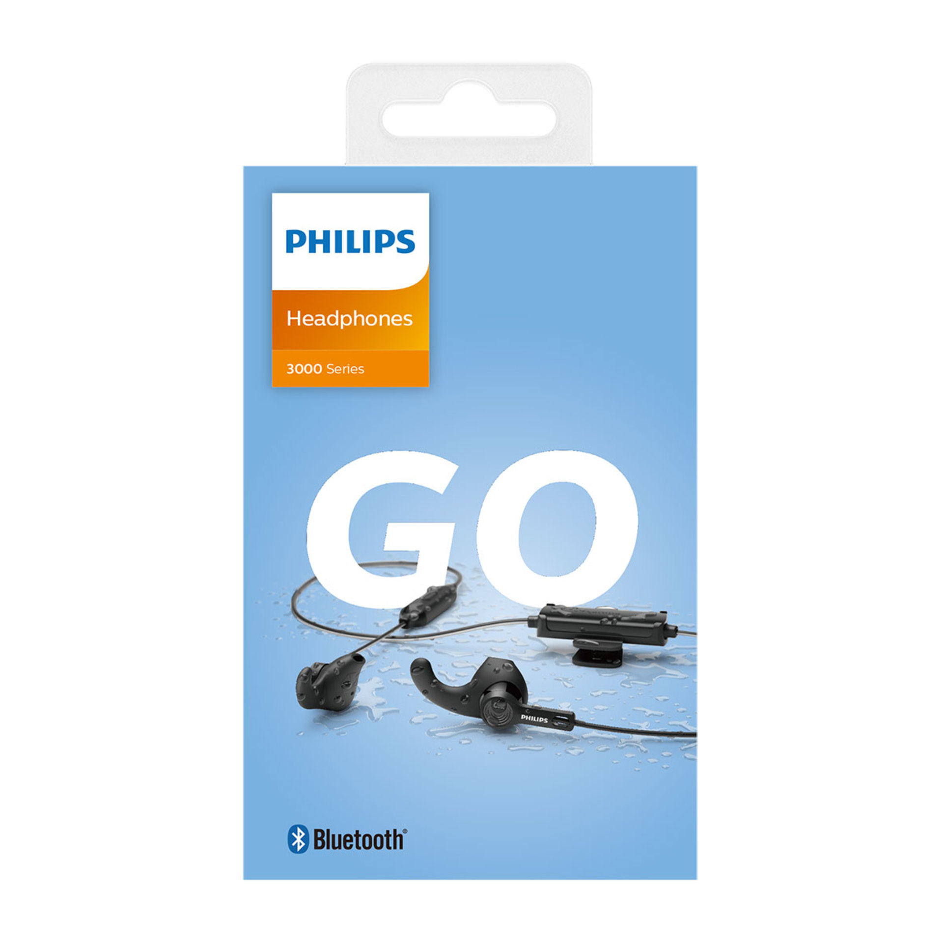 Philips GO Sports Bluetooth Draadloze Koptelefoon Zwart