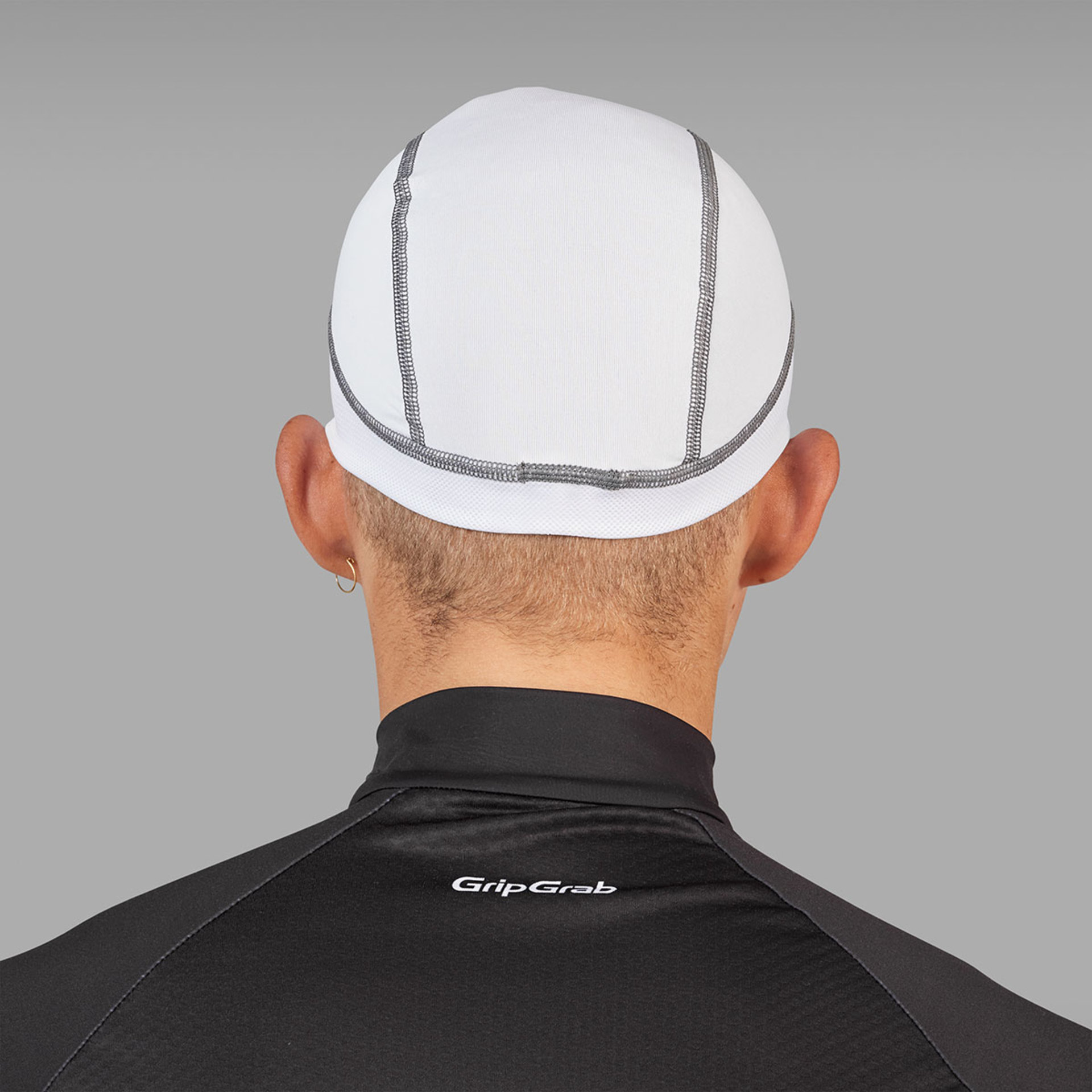 GripGrab Summer Skull Cap Mesh Wit