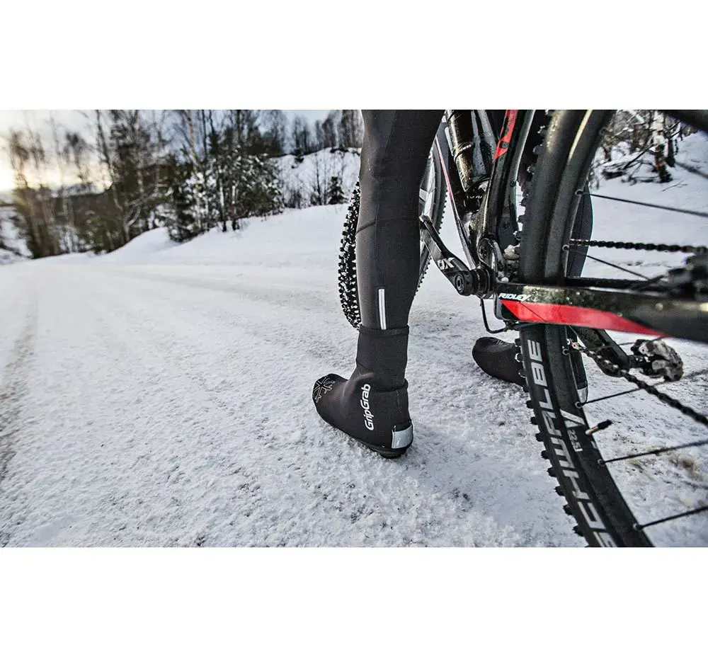 GripGrab Arctic X Waterproof Deep Winter MTB/CX Overschoenen Zwart