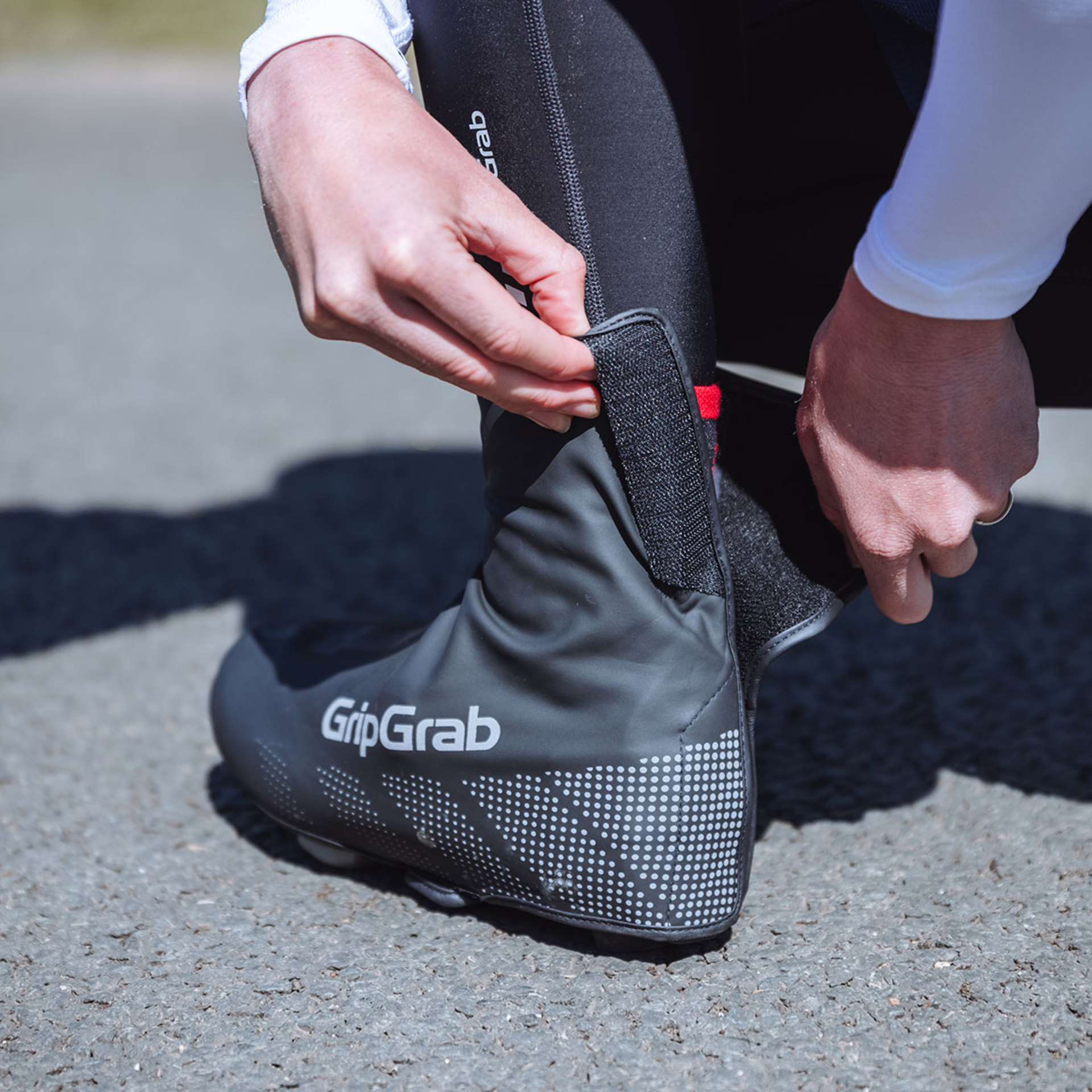 GripGrab Ride Waterproof Overschoenen Zwart