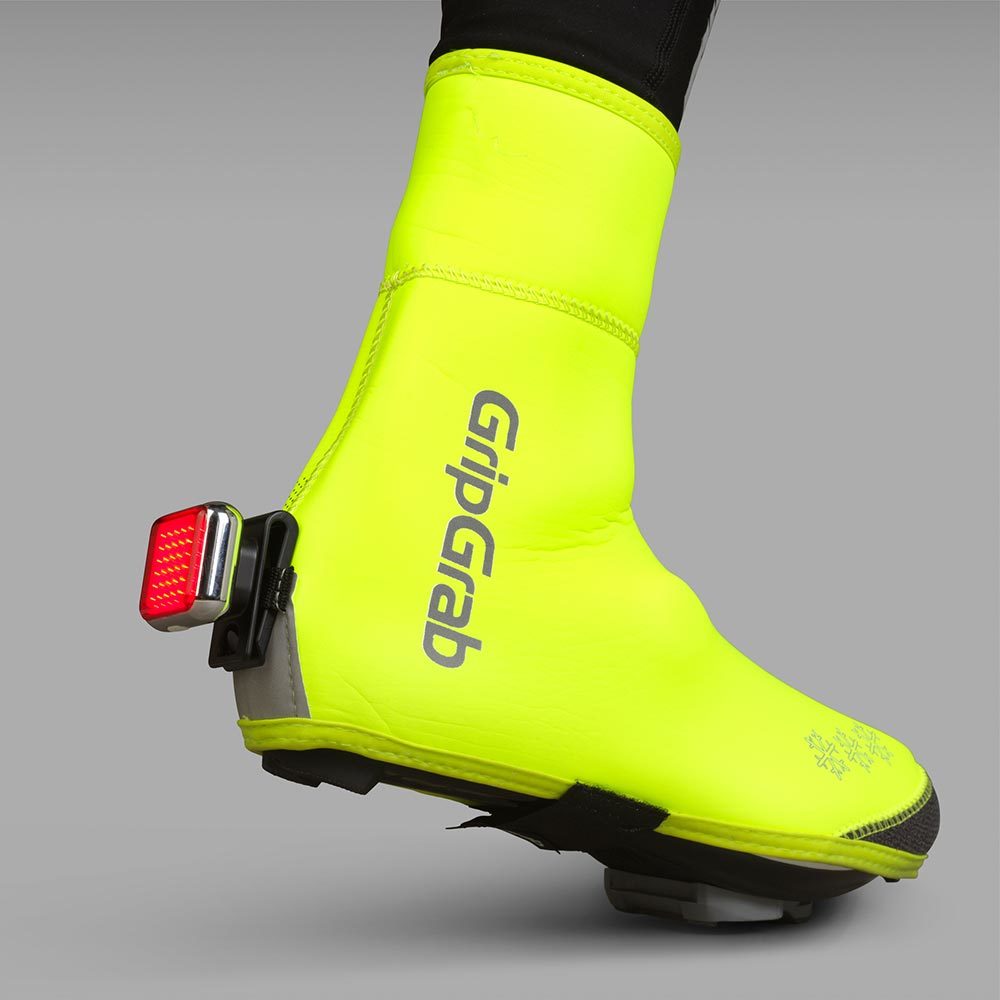 GripGrab Arctic Waterproof Winter Overschoenen Hi-Vis Geel