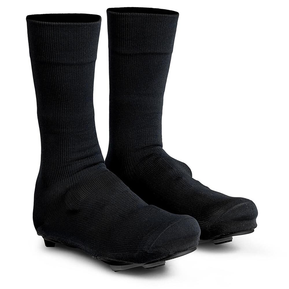 GripGrab Flandrien Waterproof Knitted Road Overschoenen Zwart