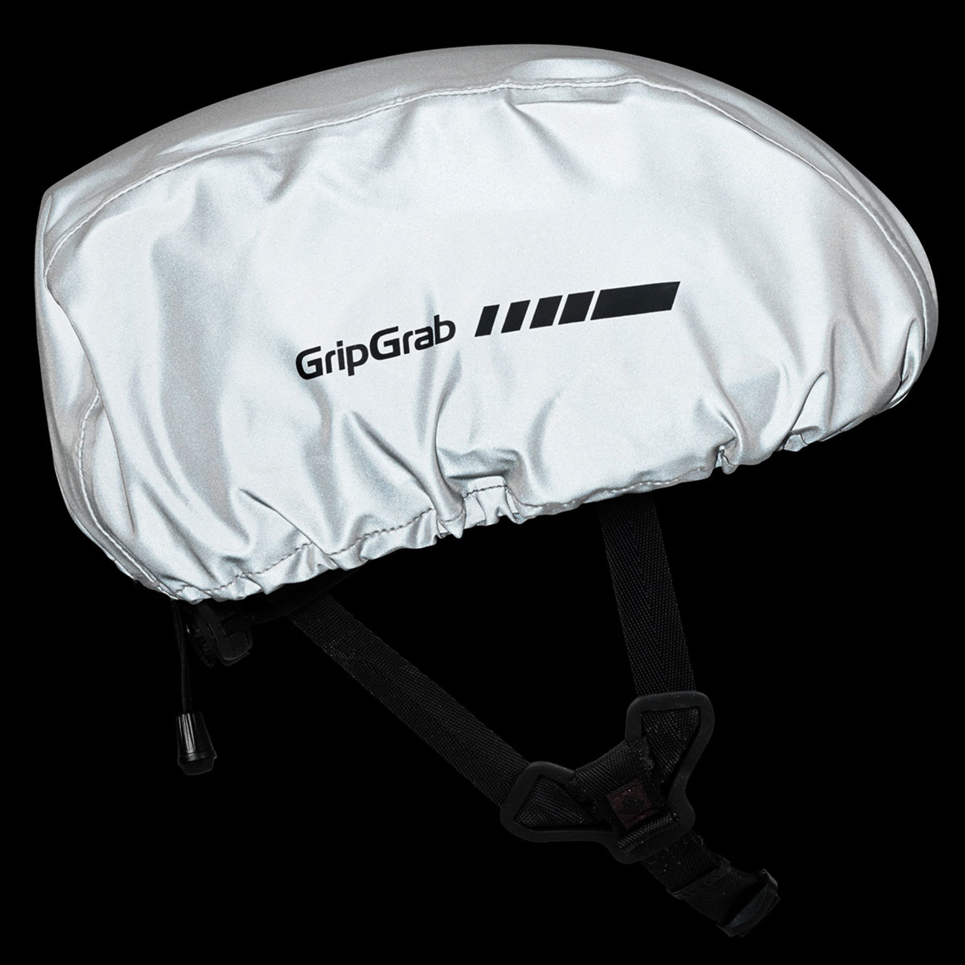 GripGrab Reflective Helmet Cover Grijs