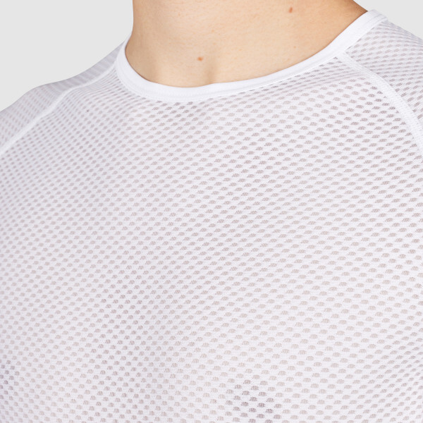 GripGrab Ultralight Mesh Ondershirt Korte Mouwen Wit 2-pack