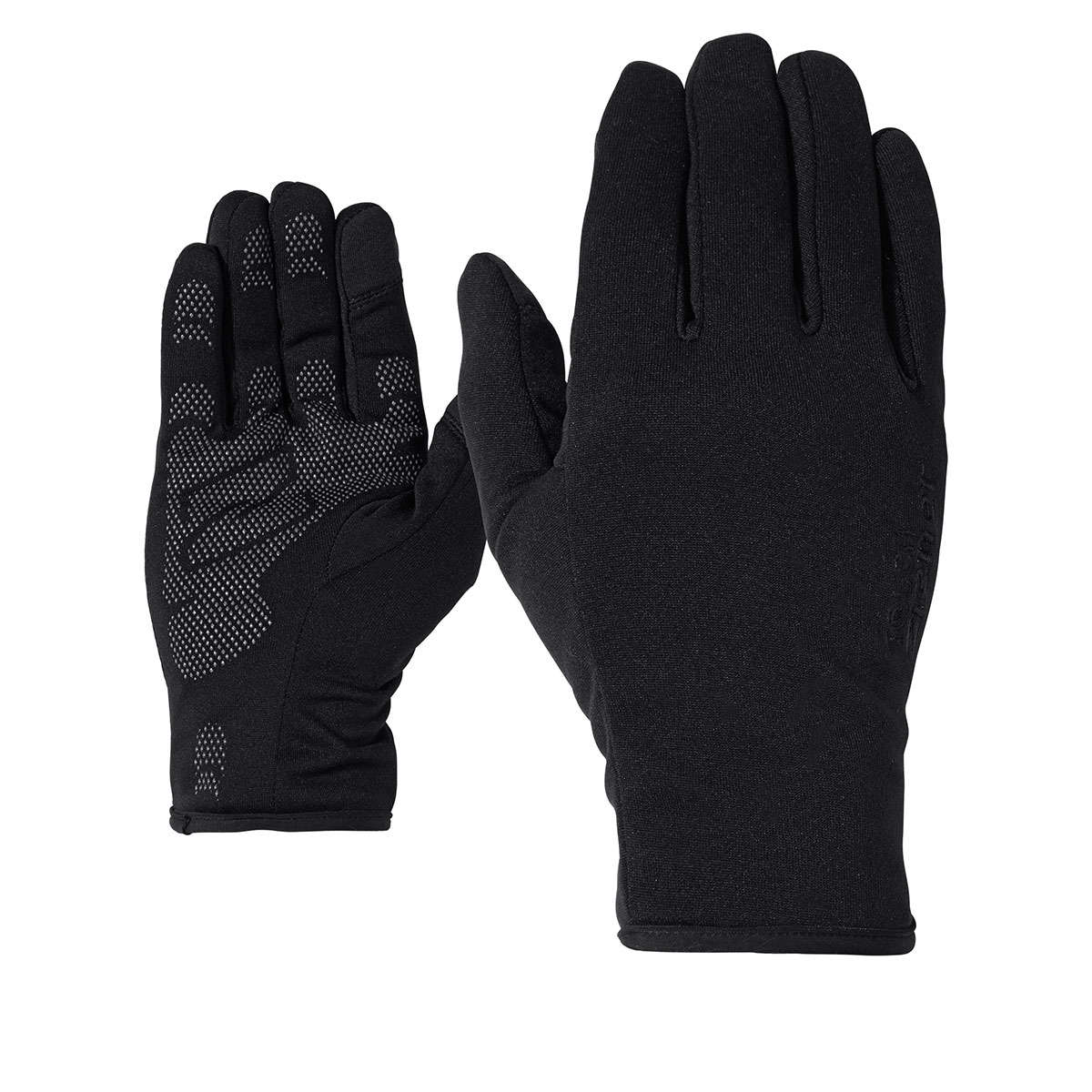 Ziener Innerprint Touch Fietshandschoenen Winter Zwart