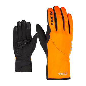 Ziener Dagur GTX INF Touch Fietshandschoenen Zwart/Oranje