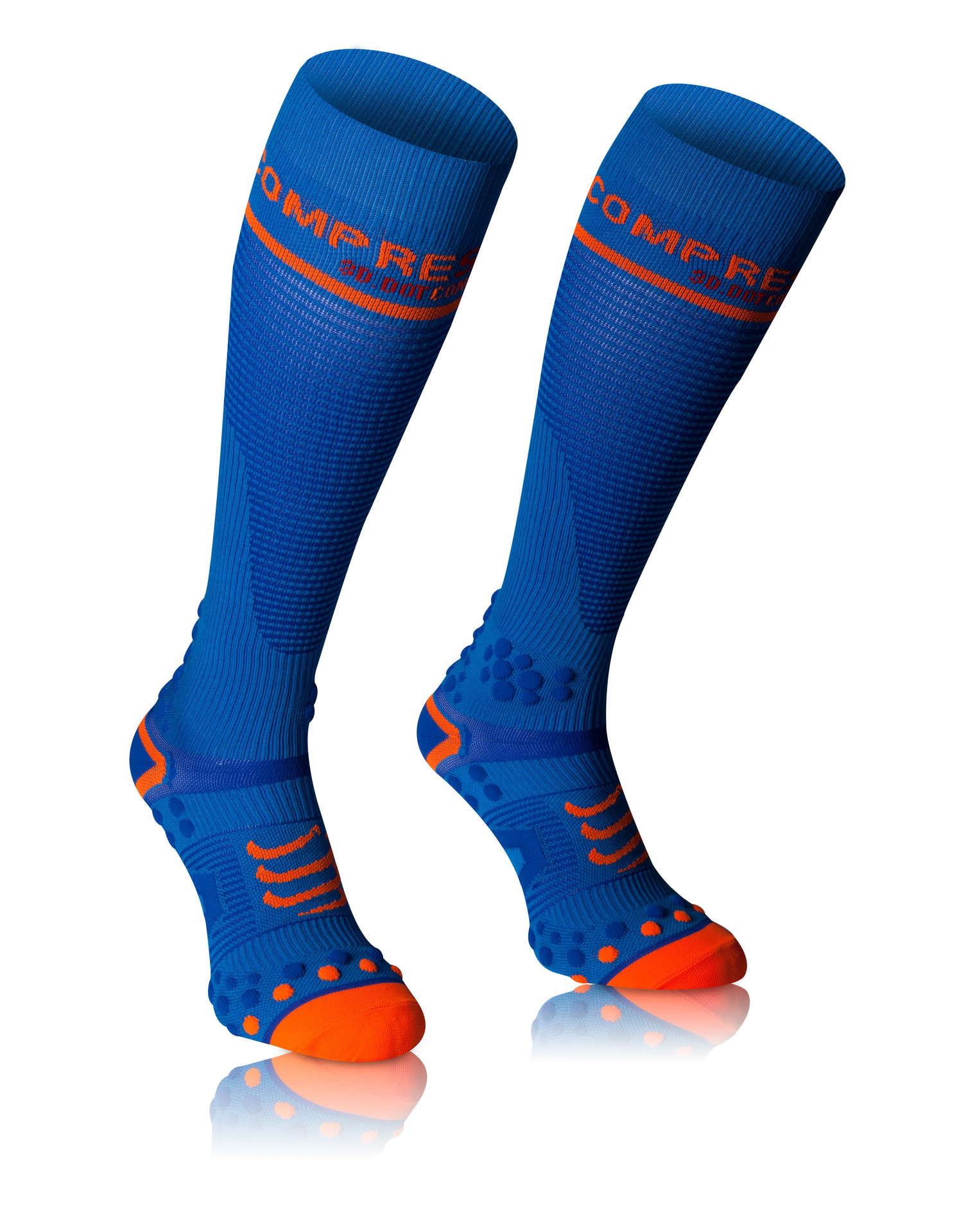 Compressport Full Socks v2.1 Compressiekousen Blauw