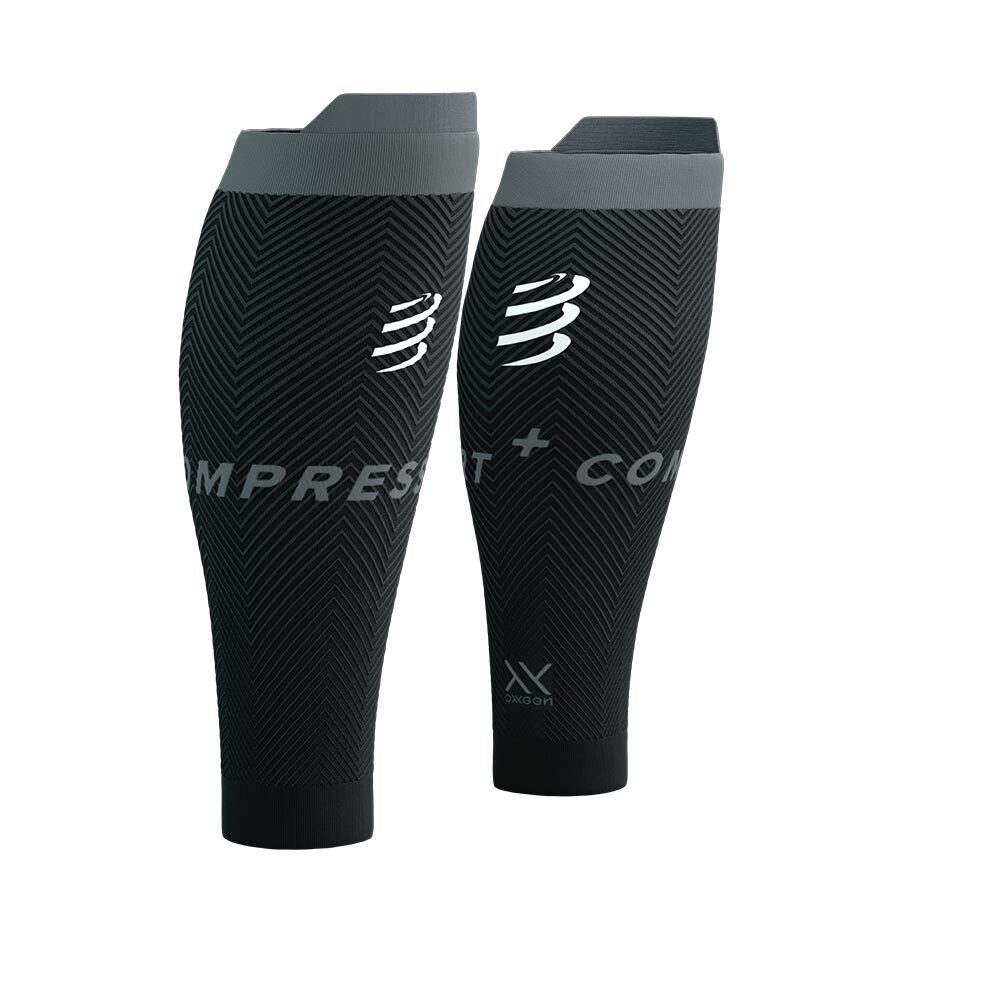 Compressport R2 Oxygen Compressie Tubes Zwart/Grijs