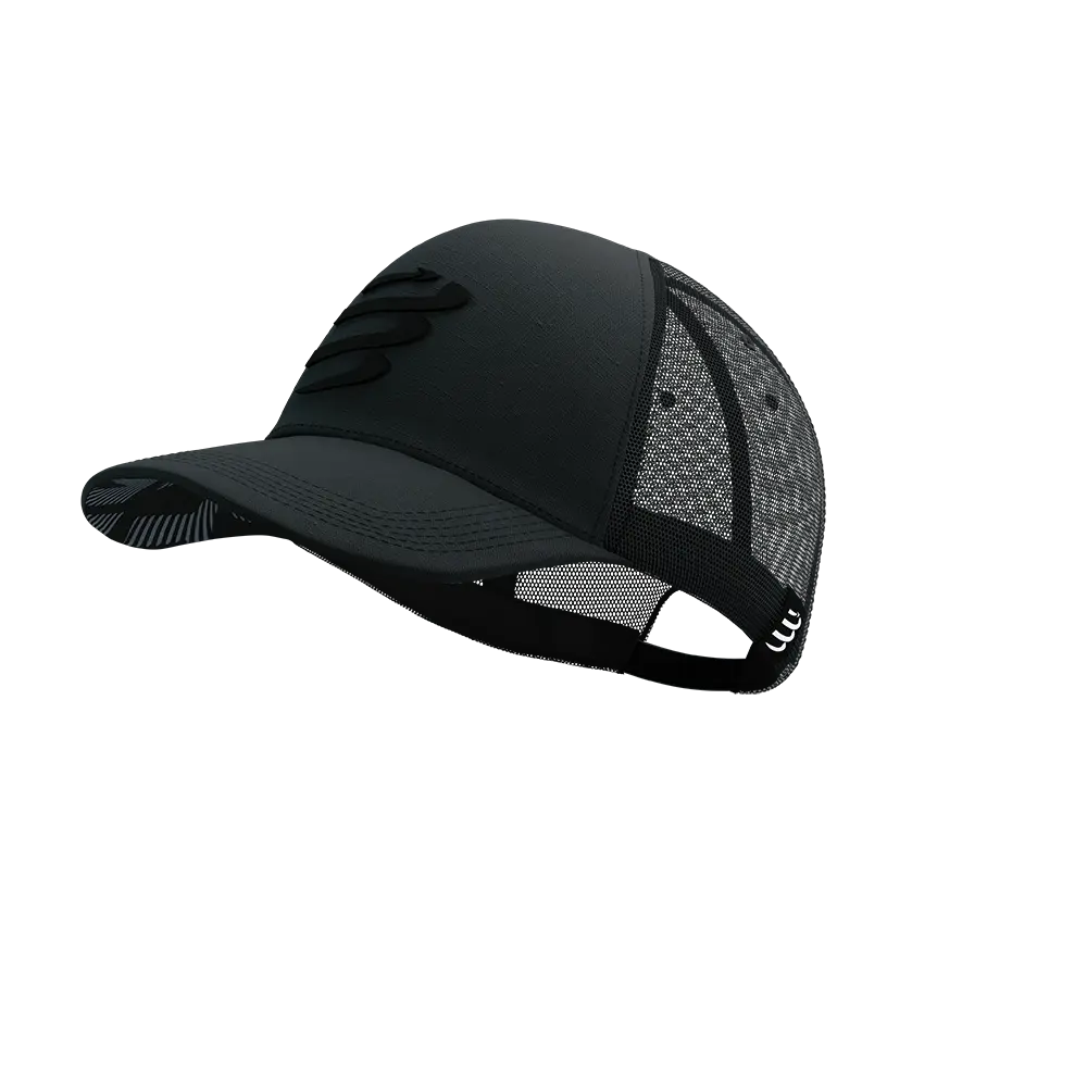 Nixon Iconed Trucker Hat Charcoal/Black One Size