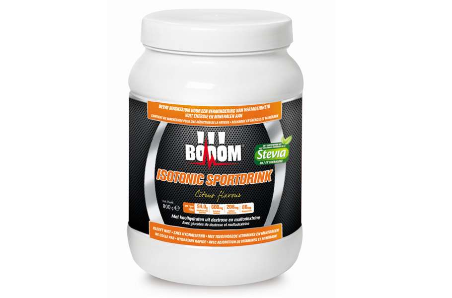 BOOOM Isotonic Citrus Sportdrank Pot 800 gram