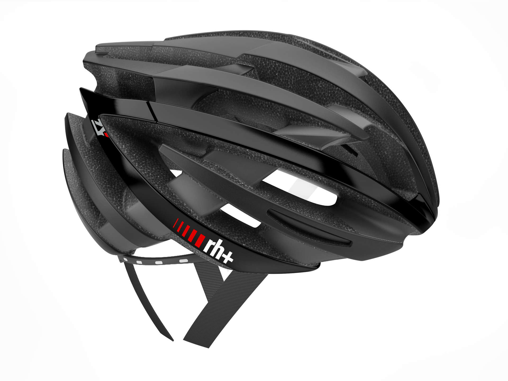 RH+ ZY Fietshelm Mat Zwart/Zwart koop je bij Futurumshop.nl