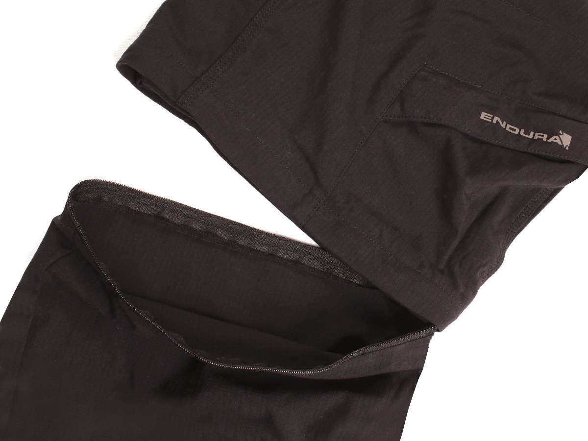 Endura Hummvee Convertible Zip Pants Zwart