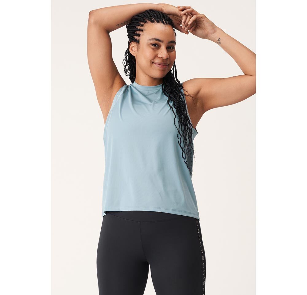 Rohnisch Kay Hardloopshirt Zonder Mouwen Blauw Dames koop je bij Futurumshop