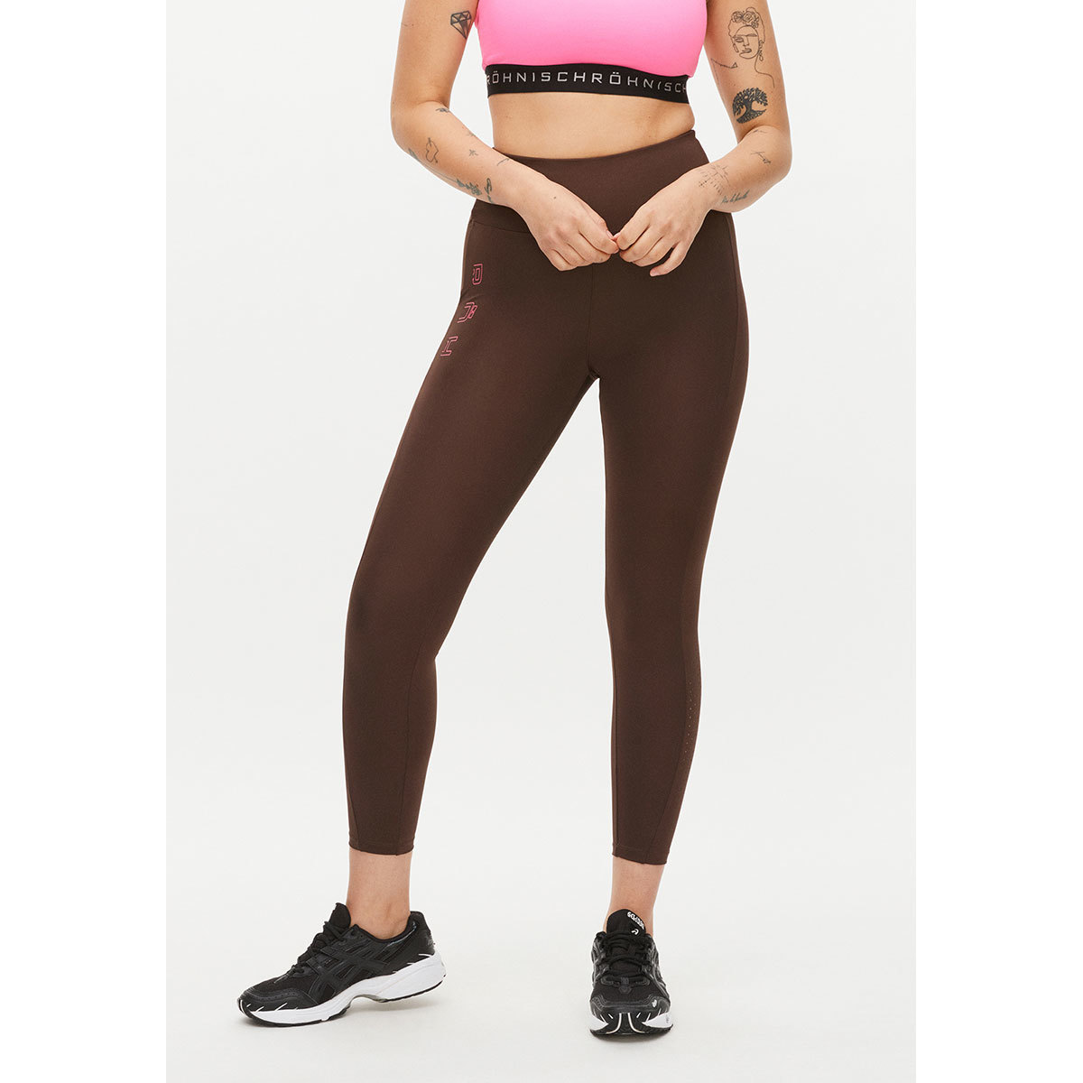 iClosam Capri-joggingbroek voor dames, 3/4-lengte, joggingbroek, katoen