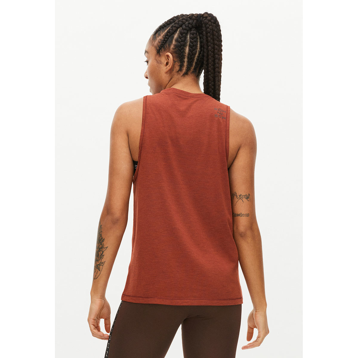 Röhnisch Saima Loose Hardloopshirt Zonder Mouwen Rood Dames