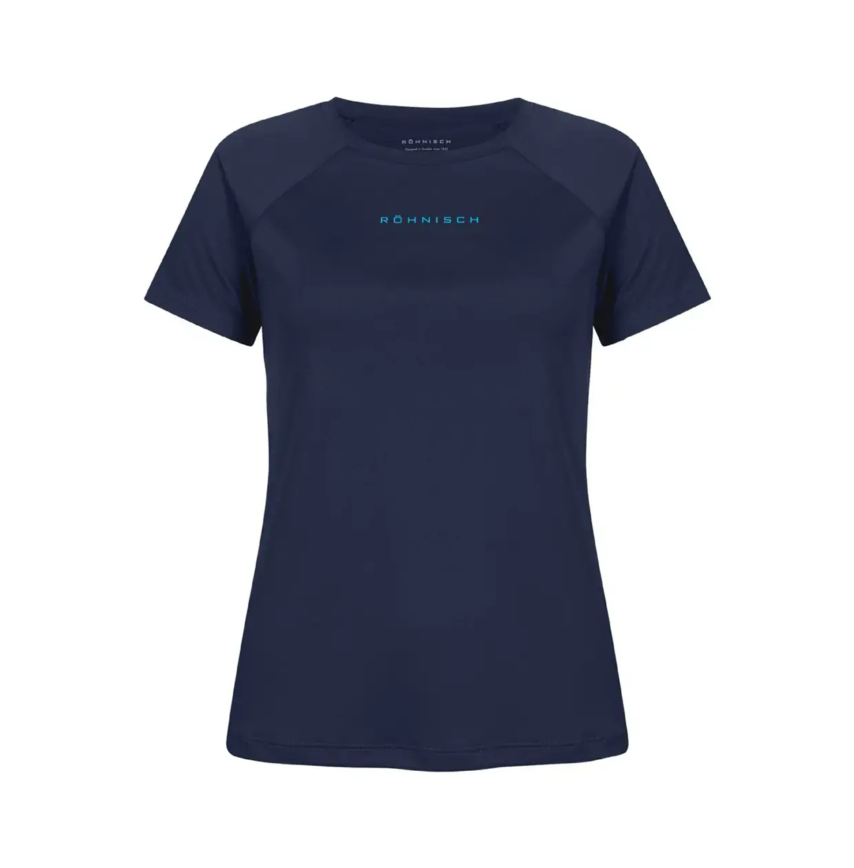 Röhnisch Active Logo Hardloopshirt Korte Mouwen Blauw Dames