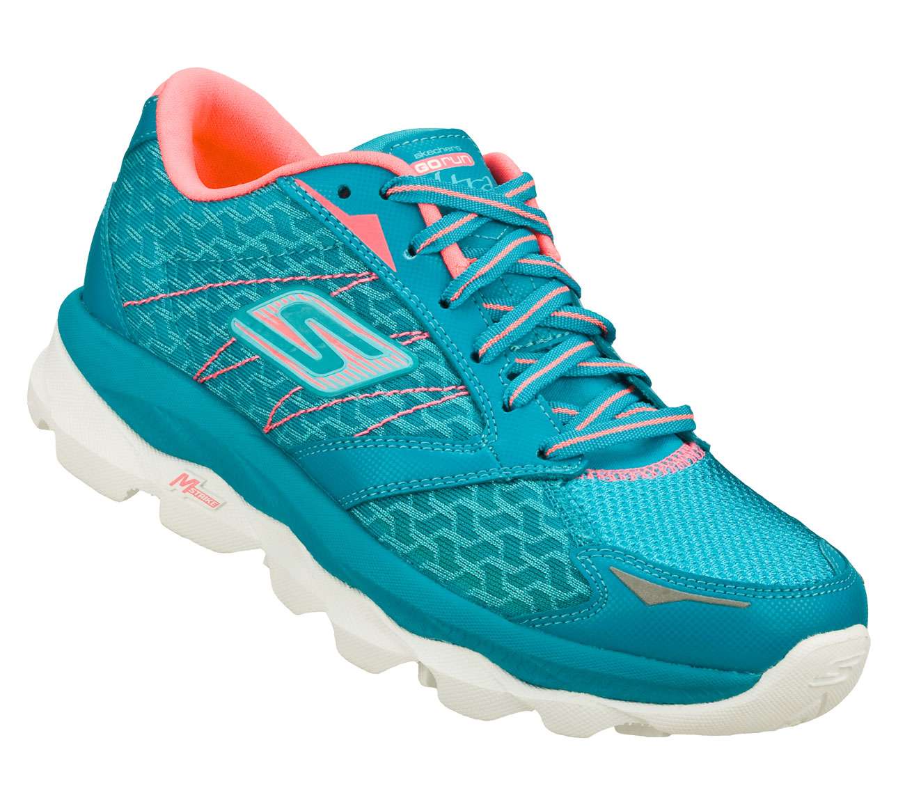 skechers dames blauw roze
