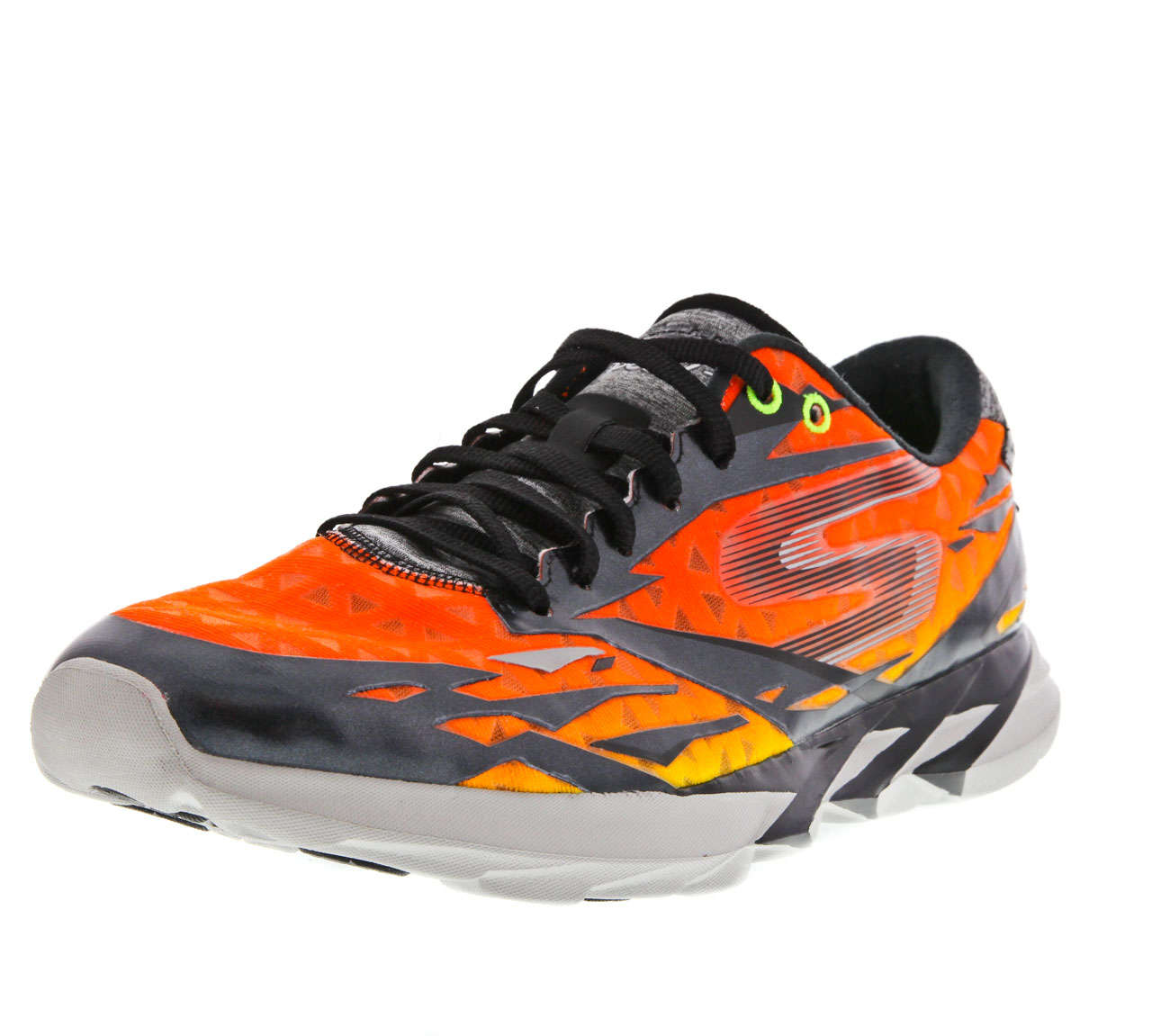 Skechers GO Meb Speed 3 Hardloopschoenen Oranje/Grijs Heren koop je bij  Futurumshop.nl
