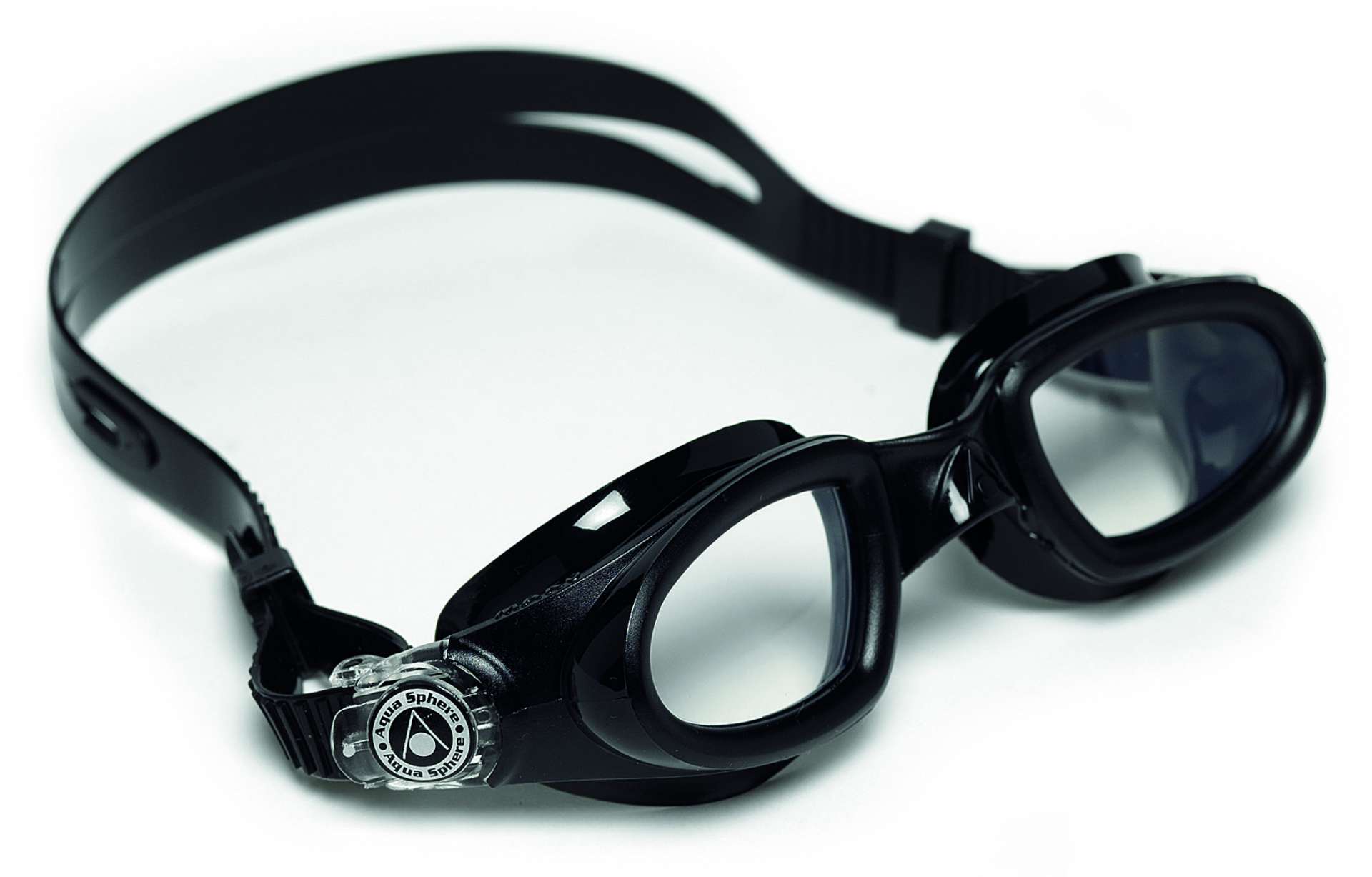 Aqua Sphere Mako Zwembril Transparante Lens Zwart