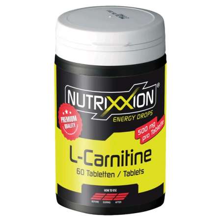 Nutrixxion Kauwtablet L-Carnitine Citrus 60 stuks