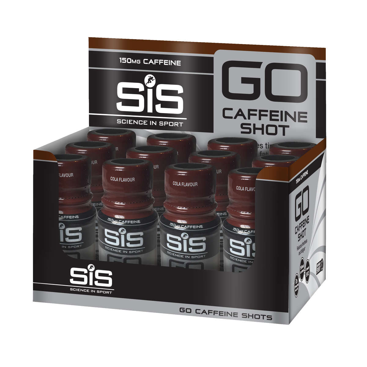 SiS GO Caffeine Shot Cola 12-Pack