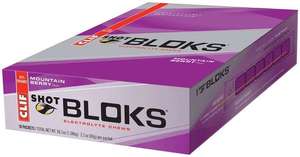Clif Bar Blok Energy Chew Lijsterbes Gel Blocks (18 stuks)