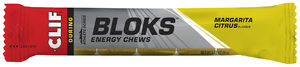 Clif Bar Blok Energy Chew Margarita Citrus 3X Sodium Gel Blocks (18 stuks)