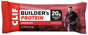 Clif Bar Builders Chocolate Proteine Sportrepen (12 stuks)