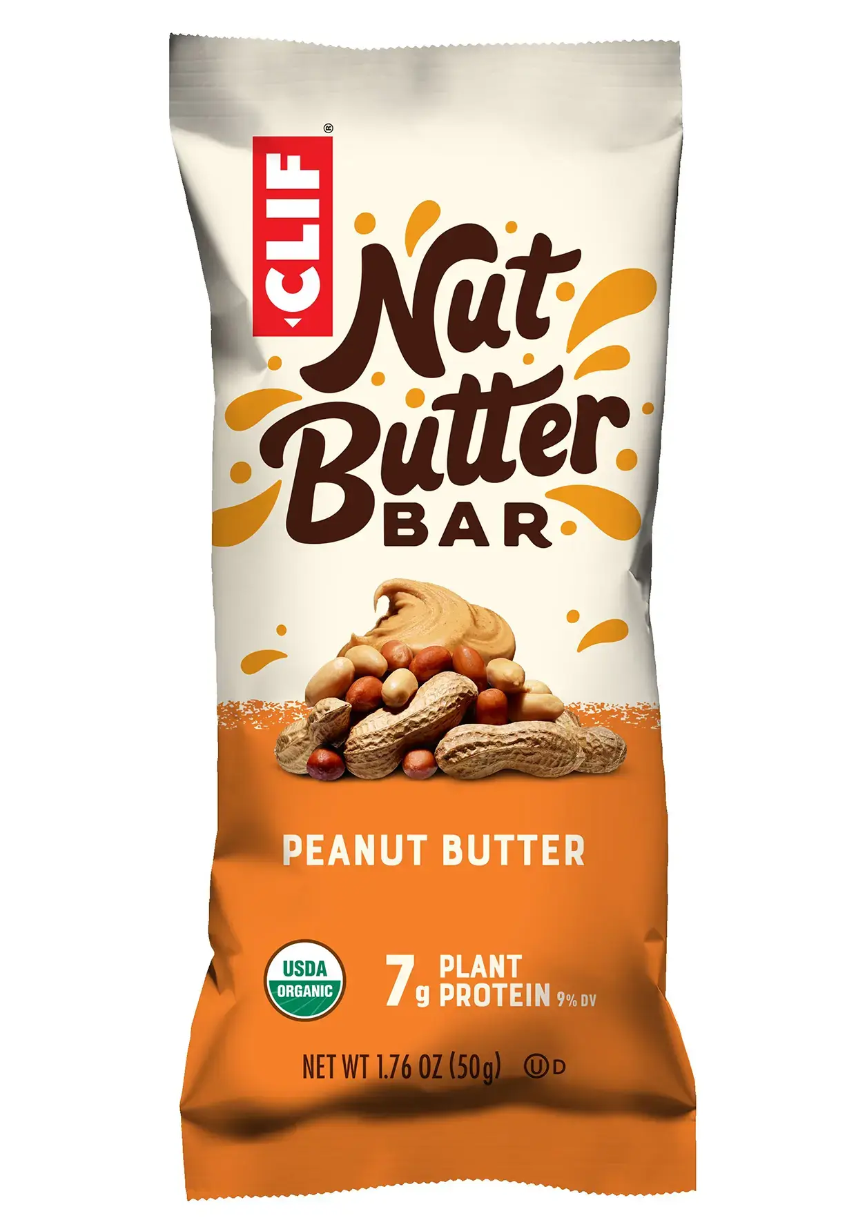 Clif Bar NBF Peanut Butter Sportrepen (12 stuks)