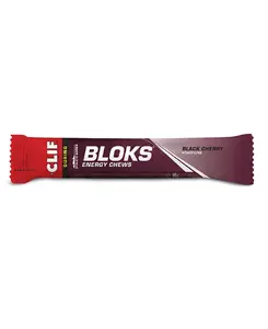 Clif Bar Blok Energy Chew Black Cherry Gel Blocks (18 stuks)