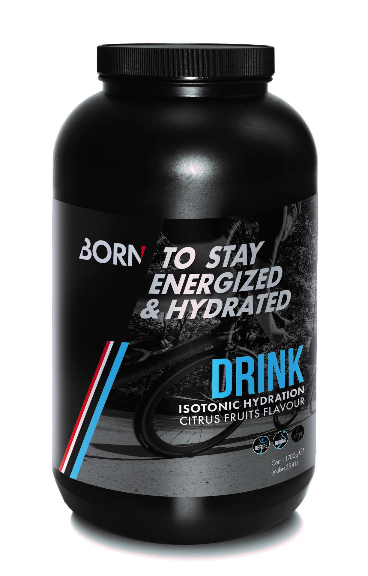 BORN Iso Pro Tub Sportdrank Appel/Citroen 2000 gram