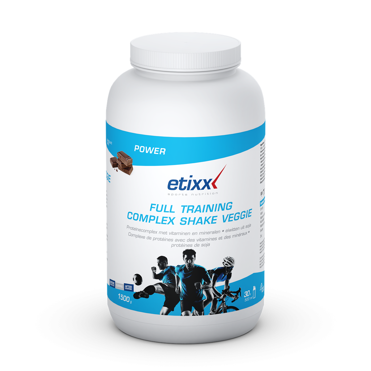 Etixx Full Training Proteïnedrank Chocolade 1,5 kg