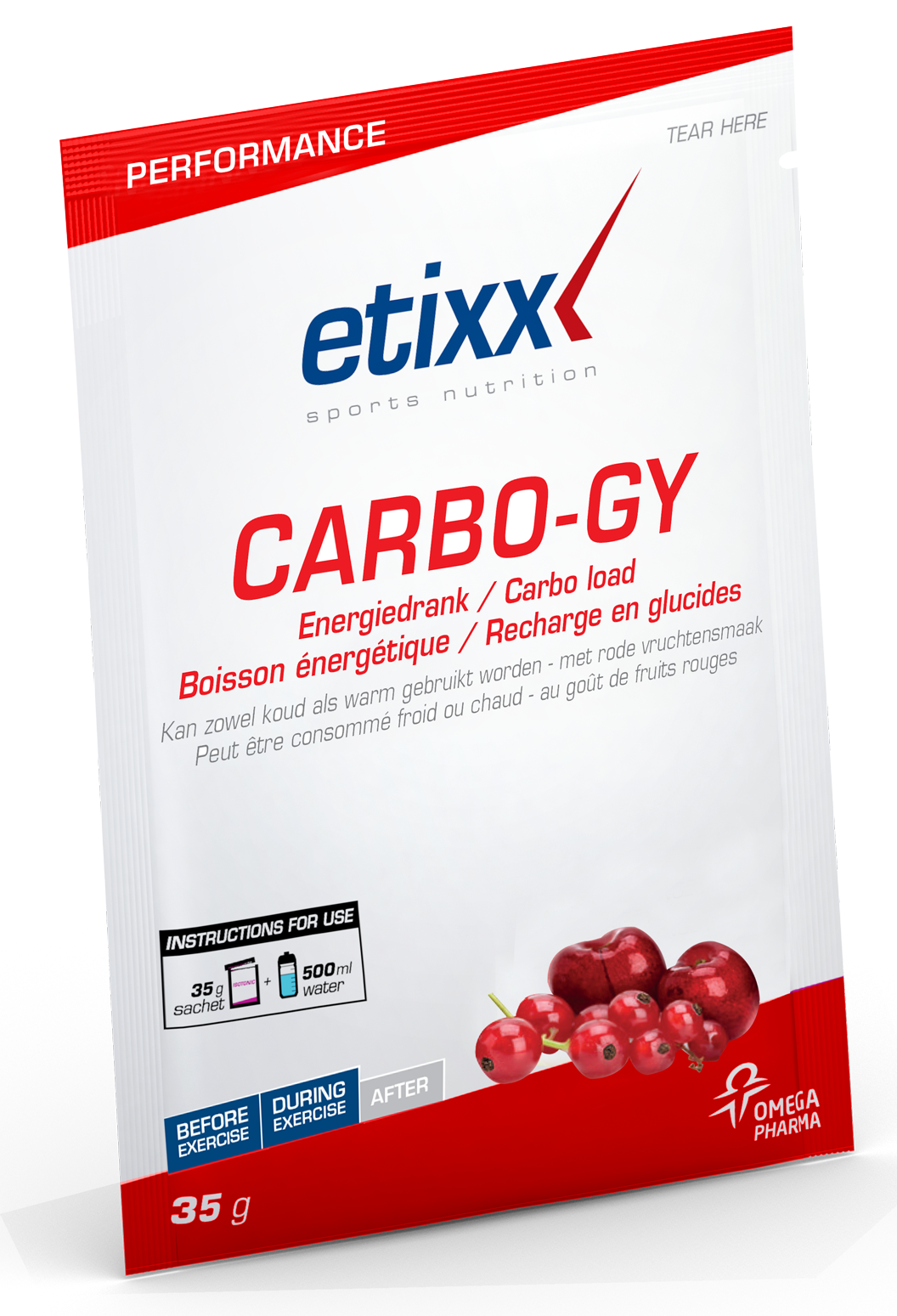 Etixx Carbo-GY Energiedrank 12 x 70g 