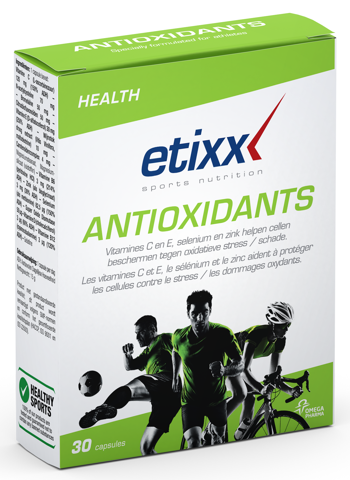 Etixx Antioxidants 30 Capsules